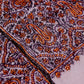 Beautiful Grey embroidery border.